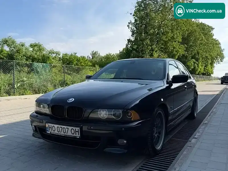 BMW 5 Series 2003, фото з оголошення 1 з 18, VIN WBADL81090GX69056