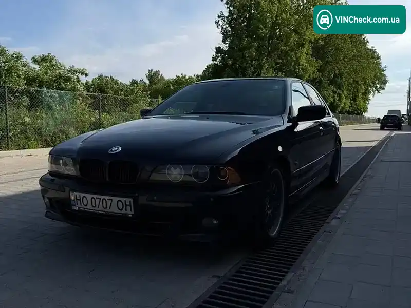 BMW 5 Series 2003, фото з оголошення 2 з 18, VIN WBADL81090GX69056