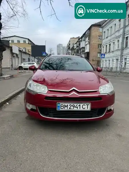Citroen C5 2008, фото з оголошення 1 з 9, VIN VF7RWRFJC54027939