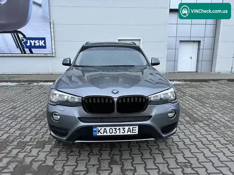BMW X3 2014, фото з оголошення 2 з 20, VIN 5UXWX9C57F0D52553