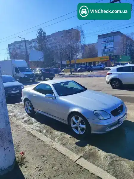 Mercedes-Benz SLK-Class 2001, фото з оголошення 2 з 21, VIN WDB1704491F225980