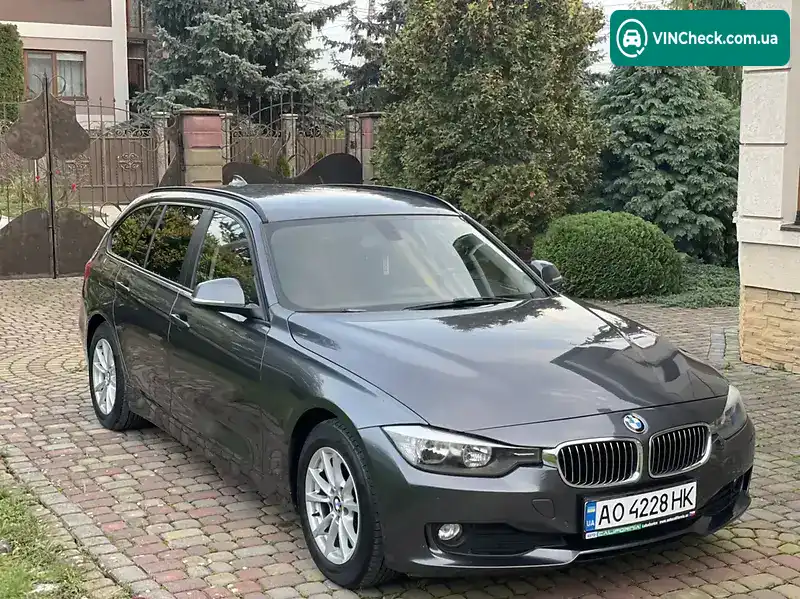 BMW 3 Series 2013, фото з оголошення 1 з 20, VIN WBA3K91090F910217