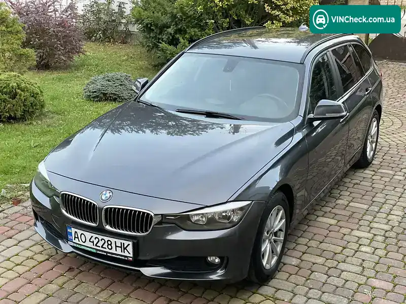 BMW 3 Series 2013, фото з оголошення 2 з 20, VIN WBA3K91090F910217