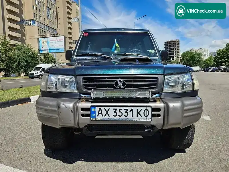 Hyundai Galloper 2000, фото з оголошення 1 з 15, VIN KMXKPE1CPYU347463