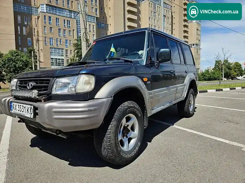 Hyundai Galloper 2000, фото з оголошення 2 з 15, VIN KMXKPE1CPYU347463