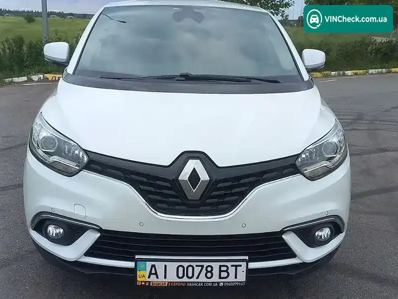 Renault Scenic 2018, фото з оголошення 1 з 17, VIN VF1RFA00961219018