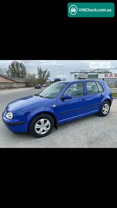 Volkswagen Golf 2001, фото з оголошення 2 з 20, VIN WWWZZZ1JZ1D455963