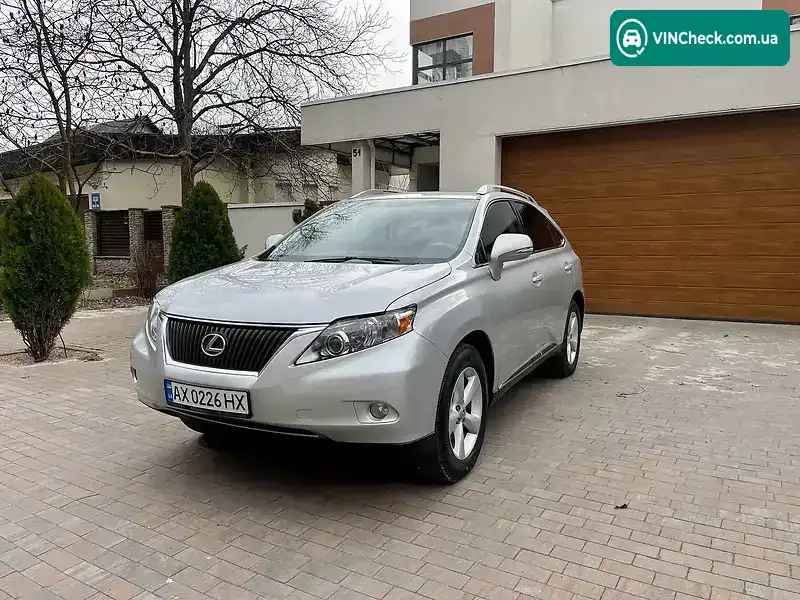Lexus RX 2010, фото з оголошення 1 з 20, VIN 2T2BK1BA2AC064980