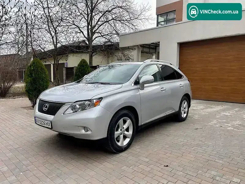 Lexus RX 2010, фото з оголошення 2 з 20, VIN 2T2BK1BA2AC064980