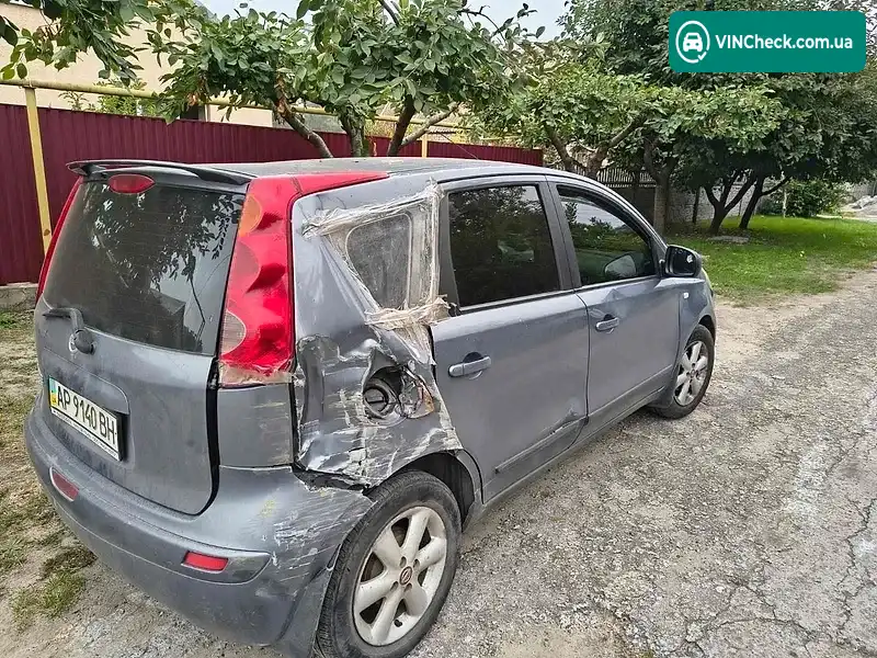 Nissan Note 2007, фото з оголошення 1 з 6, VIN SJNFAAE11U1139188