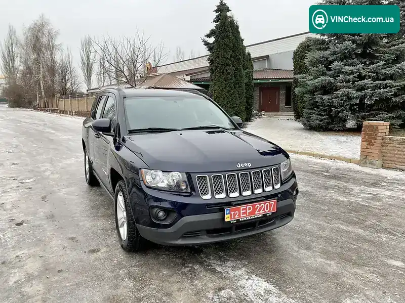 Jeep Compass 2016, фото з оголошення, VIN 1C4NJDEB6HD208974