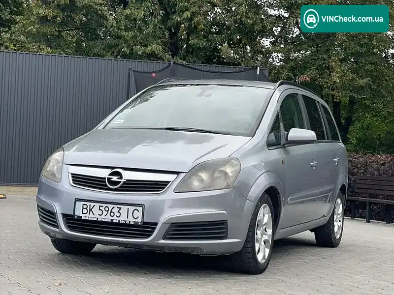 Opel Zafira 2005, фото з оголошення 1 з 17, VIN W0L0AHM7552228176