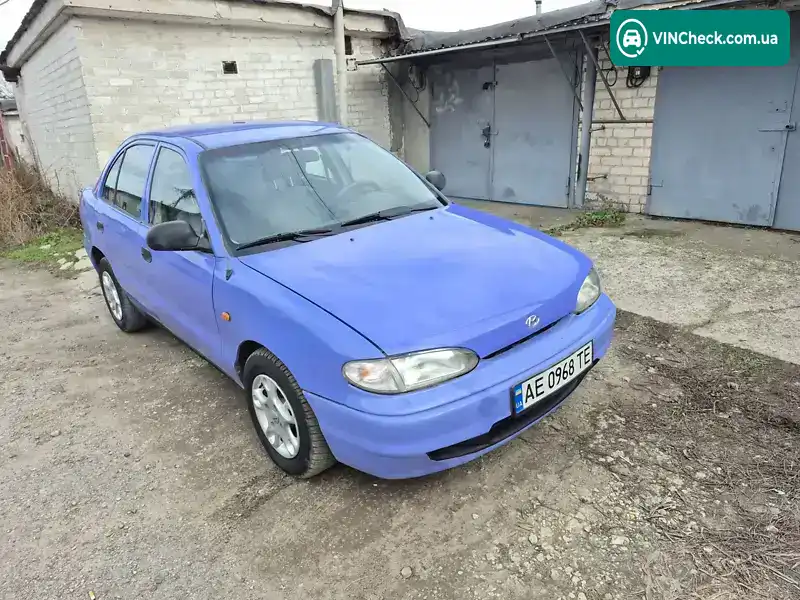Hyundai Accent 1994, фото з оголошення 2 з 20, VIN KMHVF31LPSU067209