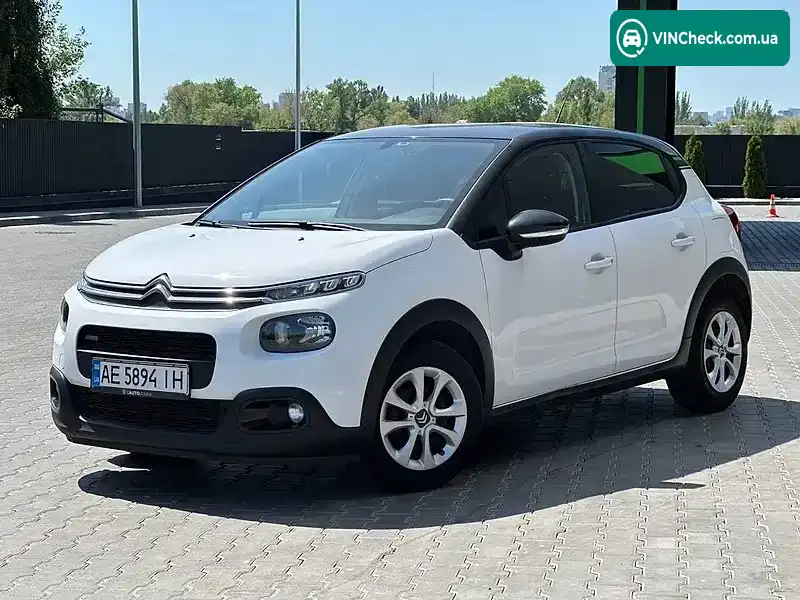 Citroen C3 2017, фото з оголошення 1 з 20, VIN VF7SXHMZ6HT658116