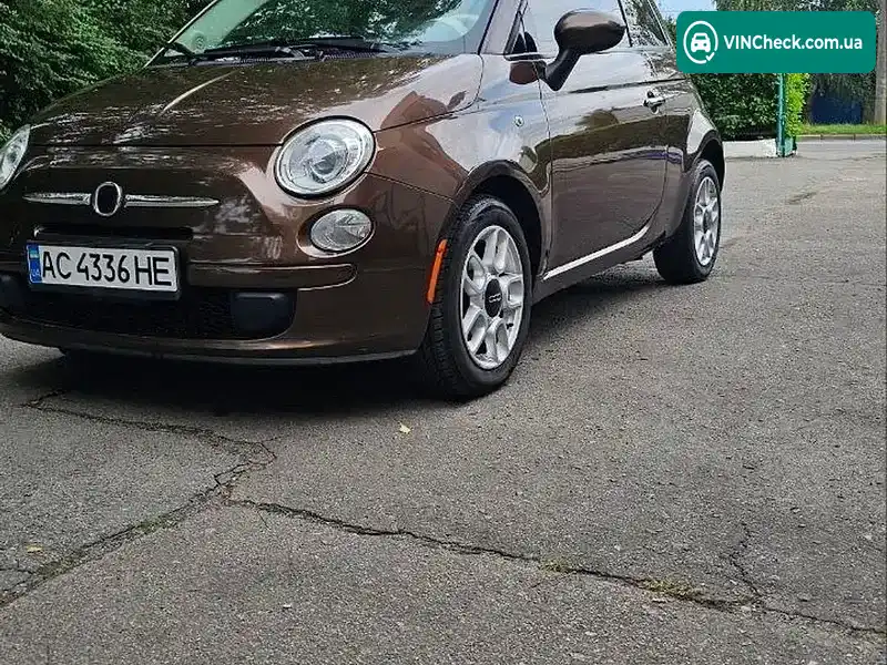 Fiat 500 2012, фото з оголошення 1 з 5, VIN 3C3CFFDR4CT321722