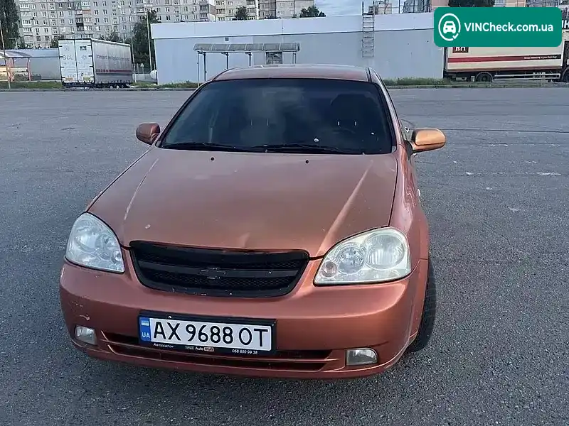 Chevrolet Lacetti 2006, фото з оголошення 1 з 7, VIN Y6DNA193E6K400969