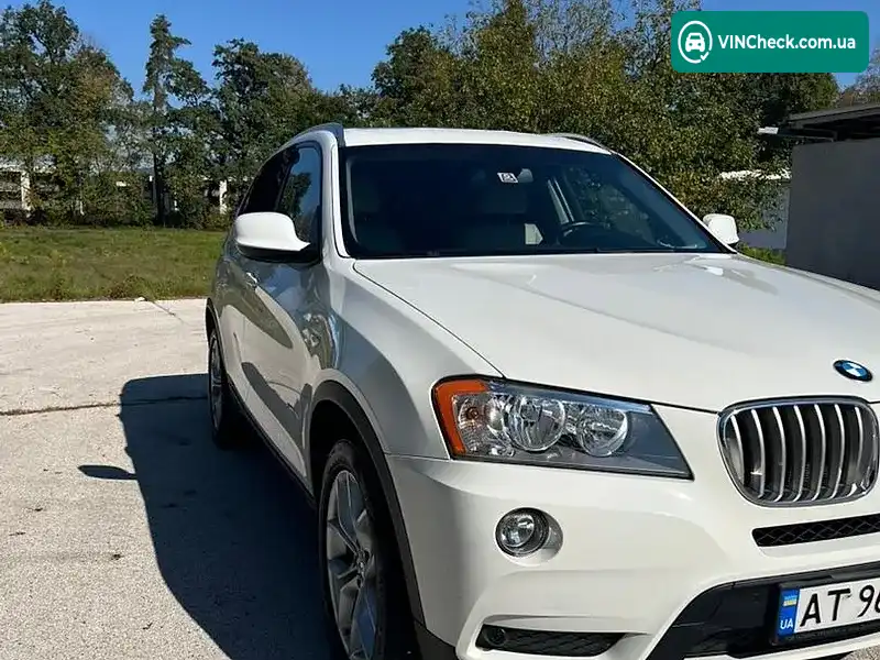 BMW X3 2012, фото з оголошення 2 з 20, VIN 5UXWX9C53D0A31106