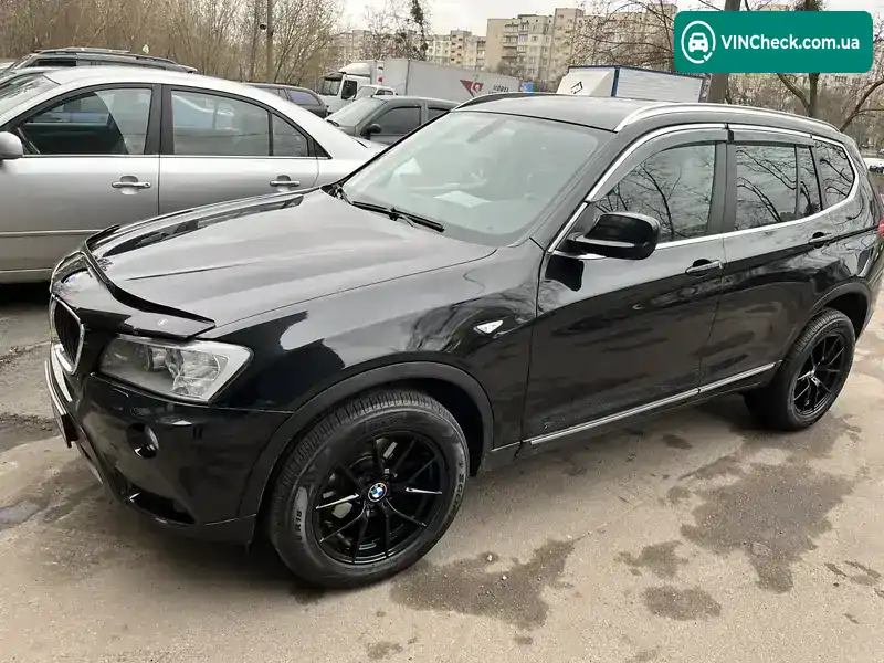 BMW X3 2011, фото з оголошення 1 з 14, VIN WBAWY31010L547163