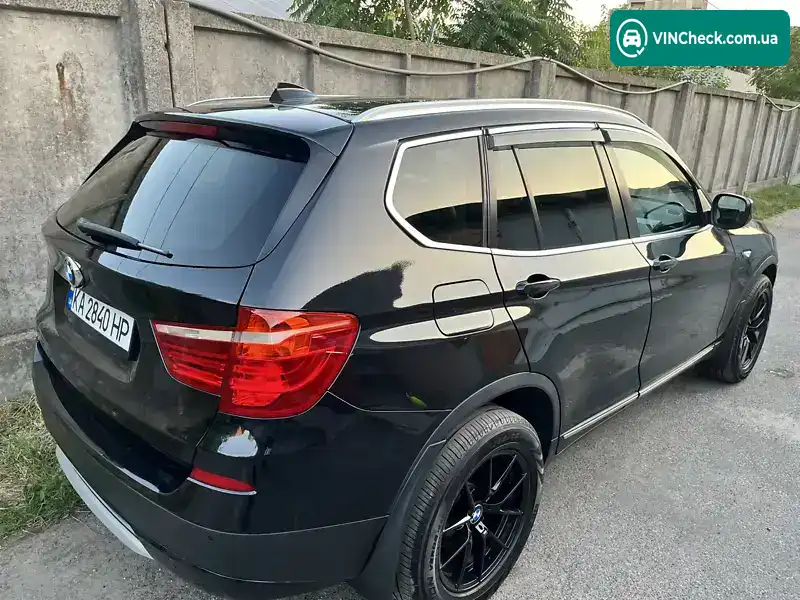 BMW X3 2011, фото з оголошення 2 з 14, VIN WBAWY31010L547163