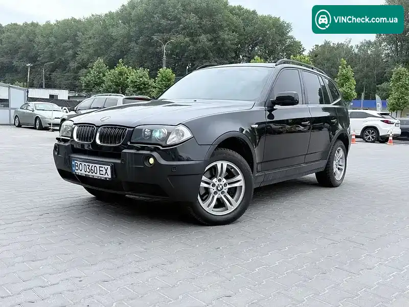 BMW X3 2006, фото з оголошення 1 з 18, VIN WBAPD51050WG94289