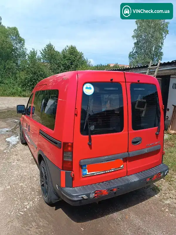 Opel Combo 2002, фото з оголошення 2 з 9, VIN W0L0XCF2533011514