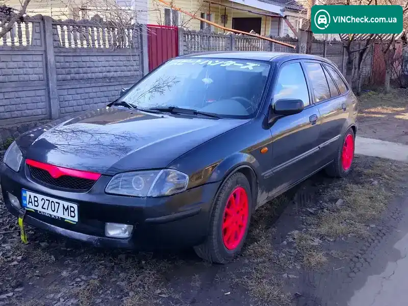 Mazda 323 1999, фото з оголошення 1 з 11, VIN JMZBJ14L201158694