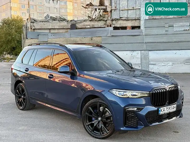 BMW X7 2020, фото з оголошення 2 з 20, VIN 5UXCW2C06L9C00255