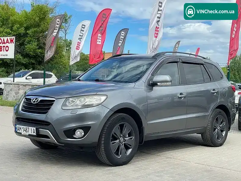 Hyundai Santa FE 2012, фото з оголошення 1 з 21, VIN KMHSH81XDCU904610