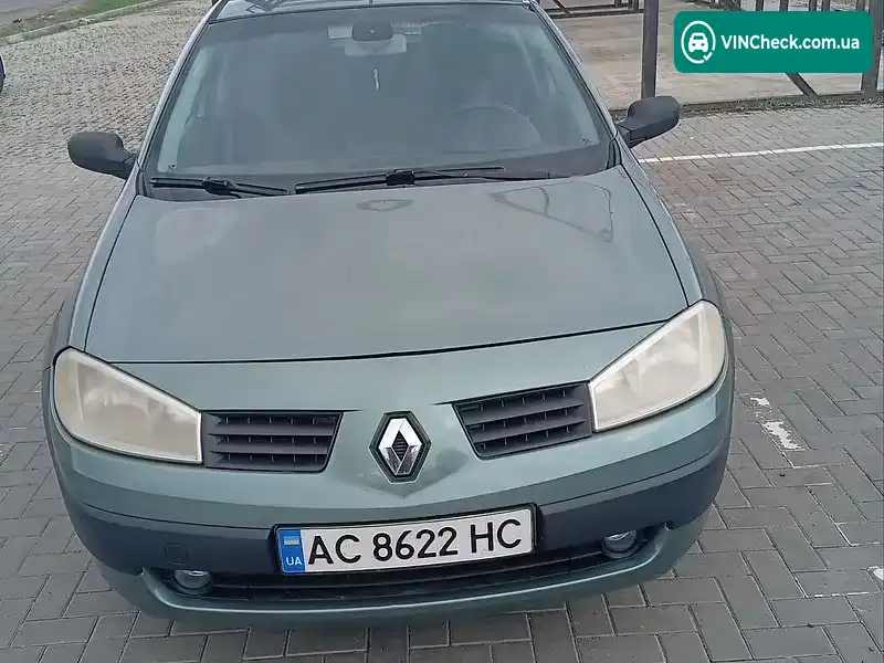 Renault Megane 2005, фото з оголошення 1 з 8, VIN VF1KM0C0H33202860