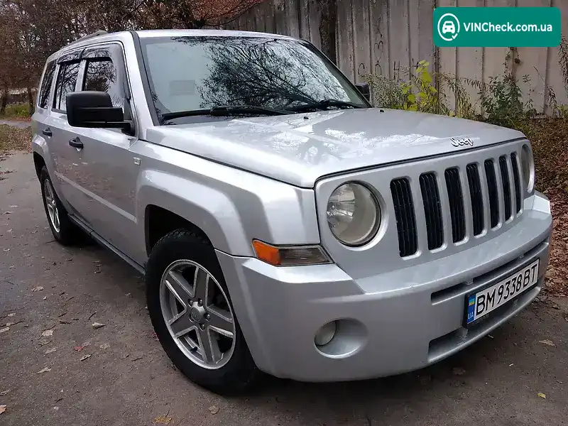 Jeep Patriot 2007, фото з оголошення 1 з 20, VIN 1J8FFF8W58D552921
