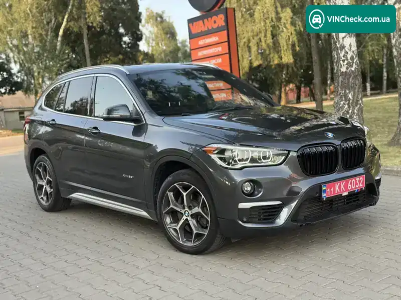 BMW X1 2016, фото з оголошення 2 з 21, VIN WBXHT3C39GP882906