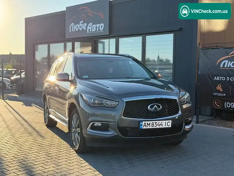 Infiniti QX60 2016, фото з оголошення 1 з 20, VIN 5N1AL0MM3GC509187