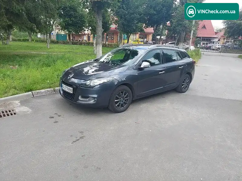 Renault Megane 2012, фото з оголошення 1 з 17, VIN VF1KZ1V0247579821