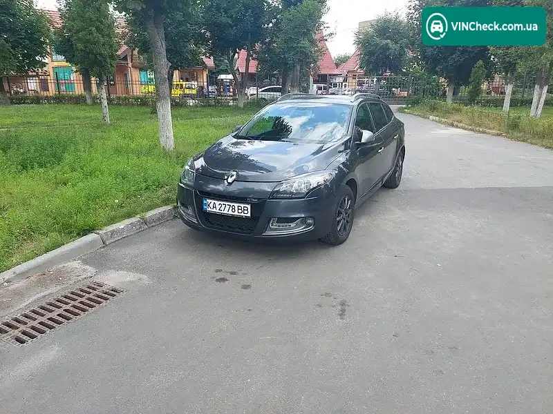 Renault Megane 2012, фото з оголошення 2 з 17, VIN VF1KZ1V0247579821