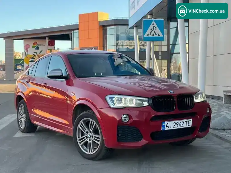 BMW X4 2016, фото з оголошення 1 з 16, VIN WBAXW710800T75698