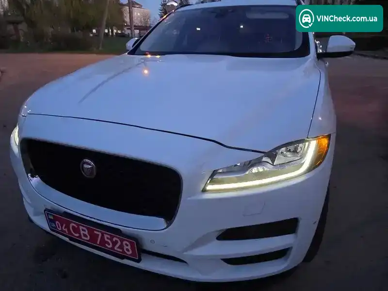 Jaguar F-Pace 2017, фото з оголошення 1 з 21, VIN SADCK2BN6HA087778