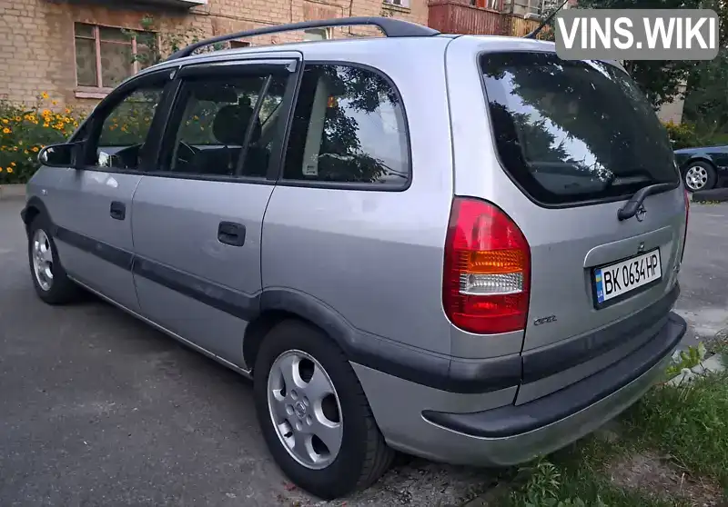 Opel Zafira 2002, фото з оголошення 2 з 6, VIN W0L0TGF752H021075