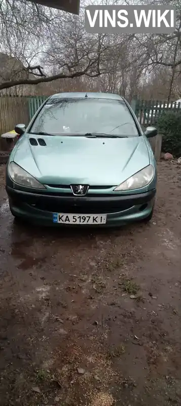 Peugeot 206 2001, фото з оголошення 1 з 21, VIN VF32AKFWF41422309