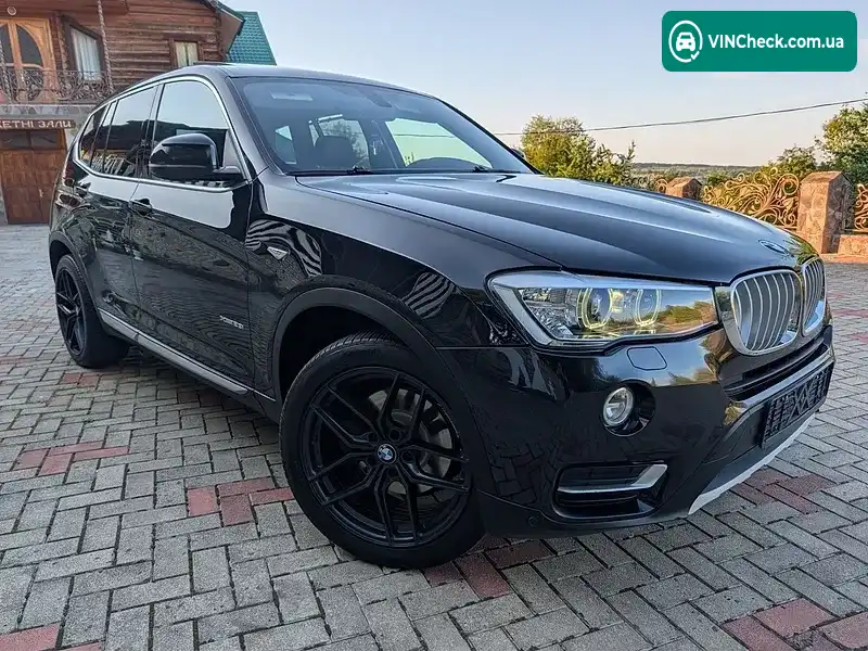 BMW X3 2016, фото з оголошення 1 з 20, VIN 5UXWX9C39H0T19018