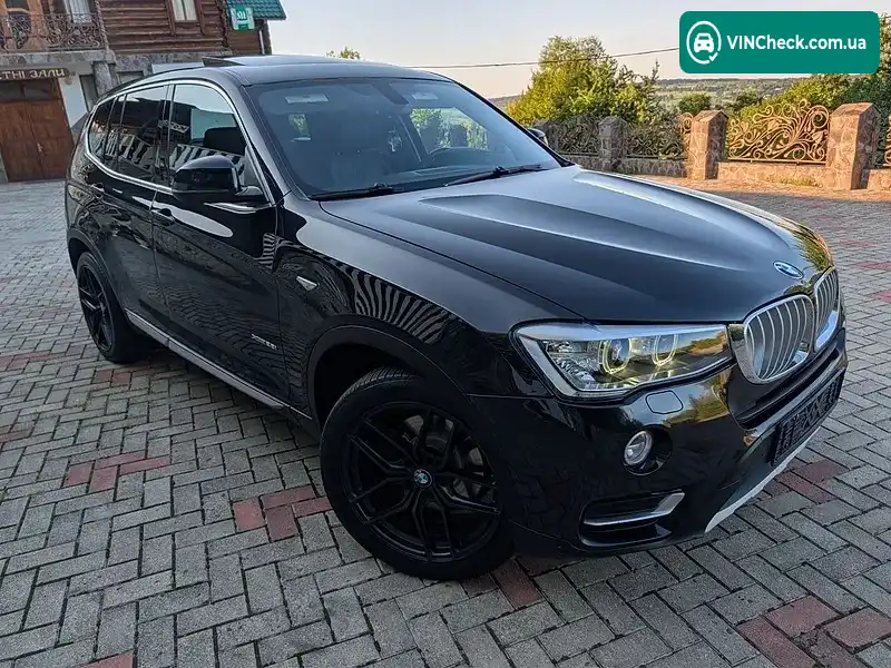 BMW X3 2016, фото з оголошення 2 з 20, VIN 5UXWX9C39H0T19018
