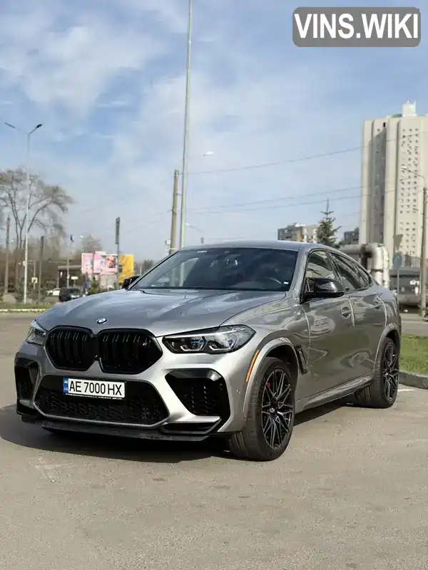 BMW X6 M 2021, фото з оголошення 1 з 10, VIN 5YMCY0C00M9F85322