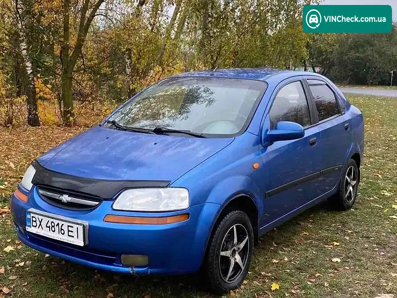 Chevrolet Aveo 2005, фото з оголошення 1 з 11, VIN KL1SF69YE5B490014