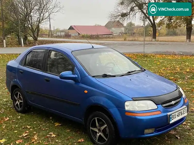 Chevrolet Aveo 2005, фото з оголошення 2 з 11, VIN KL1SF69YE5B490014