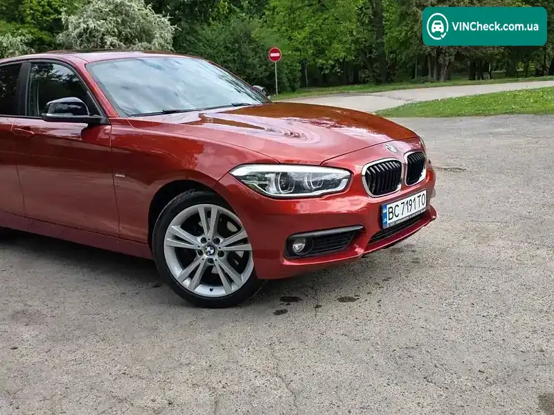 BMW 1 Series 2018, фото з оголошення 1 з 20, VIN WBA1S5104J5L16593