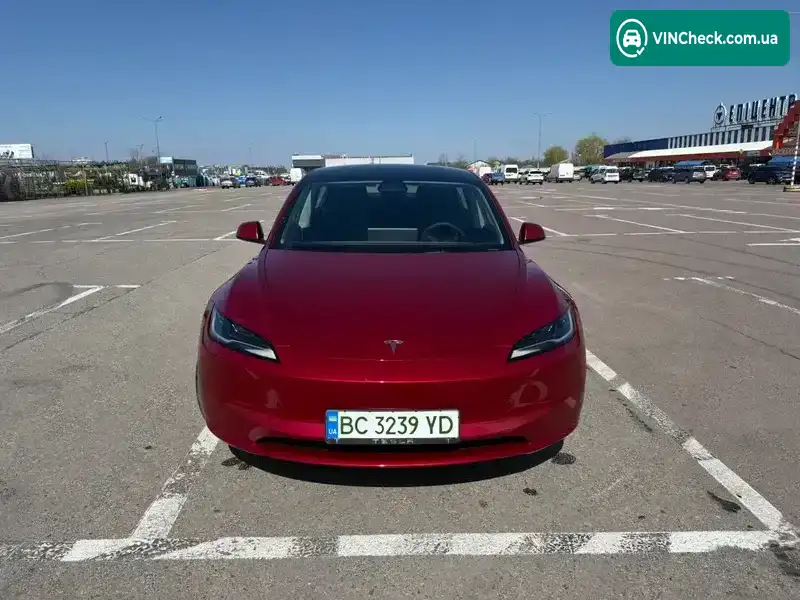 Tesla Model 3 2025, фото з оголошення 1 з 17, VIN 5YJ3E1EA3SF939525