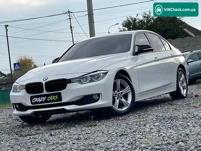 BMW 3 Series 2013, фото з оголошення 1 з 20, VIN WBA3A5C50EP601662