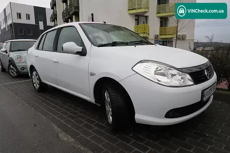 Renault Symbol 2012, фото з оголошення 1 з 18, VIN VF1LBNP0548158529
