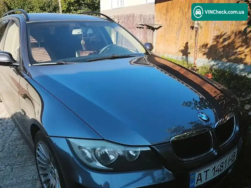 BMW 3 Series 2007, фото з оголошення 1 з 13, VIN WBAVU51000A105893