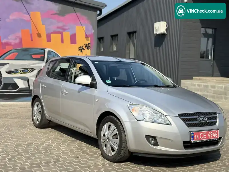 Kia Ceed 2008, фото з оголошення 2 з 9, VIN U5YFF24127L036447