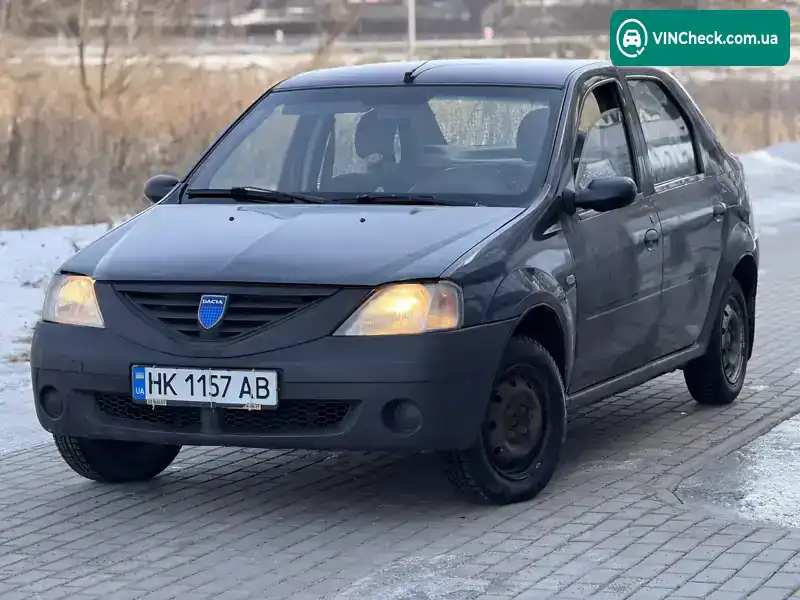 Dacia Logan 2007, фото з оголошення 1 з 12, VIN UU1LSD4GH38063506